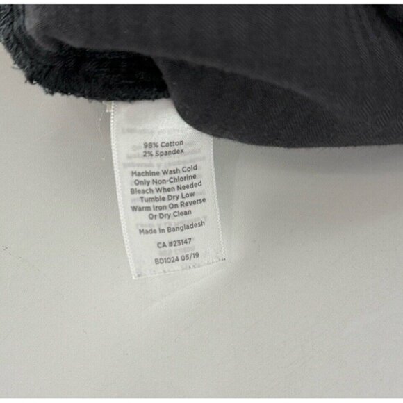 Talbots Plus Size‎ Black High-Waist Straight-Leg Curvy Corduroy Pants Sz 18W - Picture 5 of 9